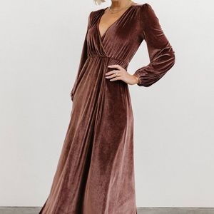 Velvet Maxi Baltic Born Dress